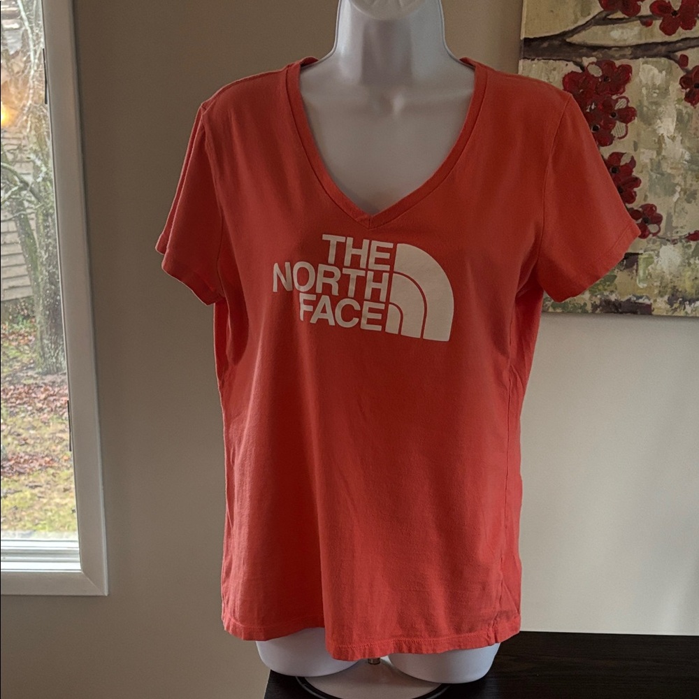 The North Face v neck tee
